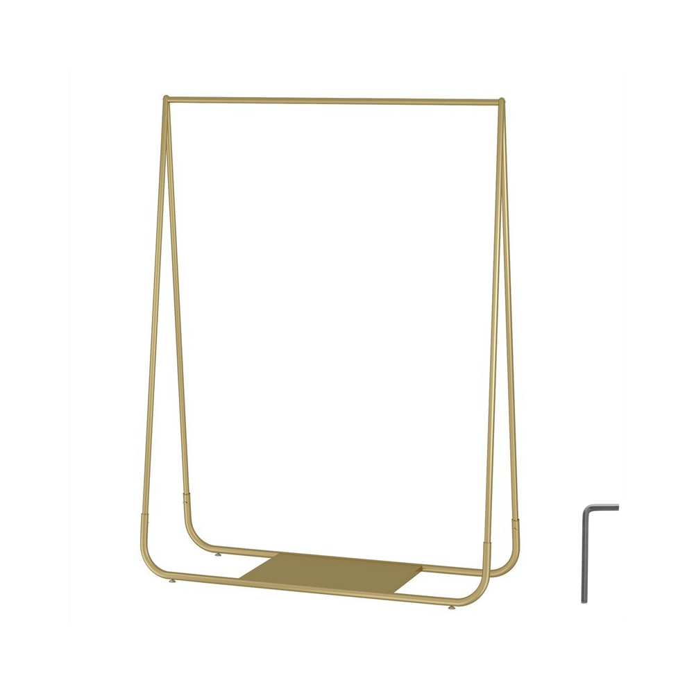 Gold Clothing Rack | Stylish and Heavy Duty | For Retail Shop & Home ...