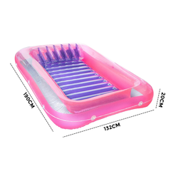 Sun Tan Tub Pool Inflatable Head Rest Pool Beach