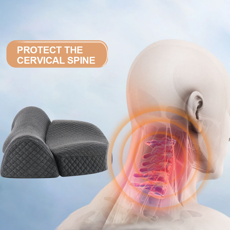 Cervical Neck Pillow Memory Foam Shoulder Pain Relief Ergonomic