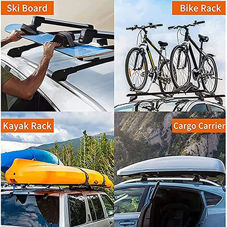 2x NEW CROSS BAR ROOF RACK For NISSAN X TRAIL 2008 2016 T31