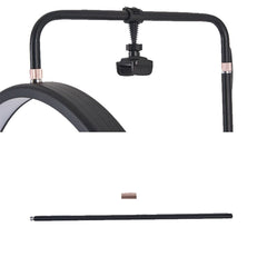 LED Moon Beauty Light Flicker-Free 3000K 6500K 2600LM Light Height Adjustable with Mobile Holder Long Life with Stand for Eyelash Extensions Salon