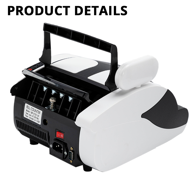 Automatic Money Counter Bill Counter Australia Banknote Counter High Speed Cash Bill Counting Machine with UA and Digital Display Suitable for AUD Dollars