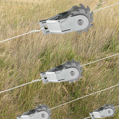 50 x Inline Cliplock Wire Strainer Aluminum Alloy Heavy Duty Wire Ratchet Tensioner for Electric Fence Farm Field Fence BULK DEAL WHOLESALE PRICE